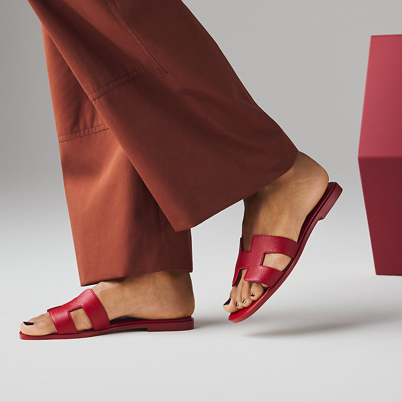 サンダル 《オラン》 - ピンク | Hermès - エルメス-公式サイト サンダル 《オラン》 - ピンク | Hermès - エルメス-公式サイト